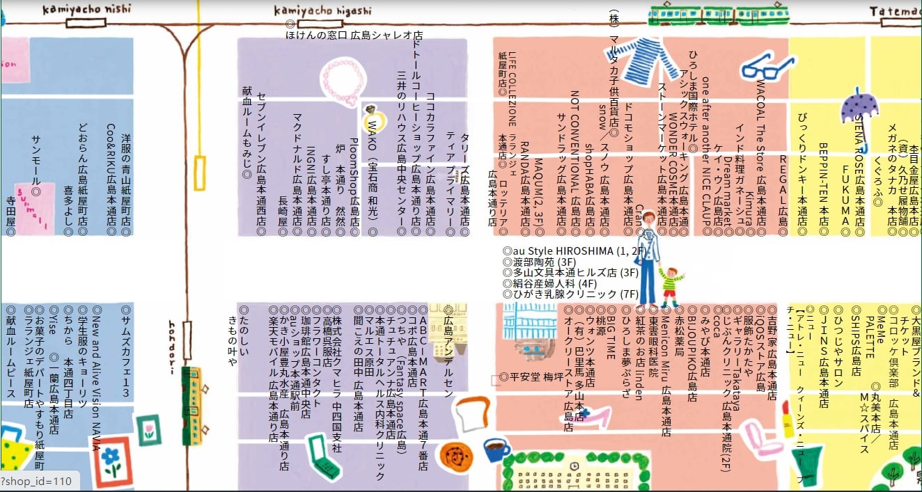 廣島本通商店街逛街整理(百貨、電器、生活雜貨、藥妝)